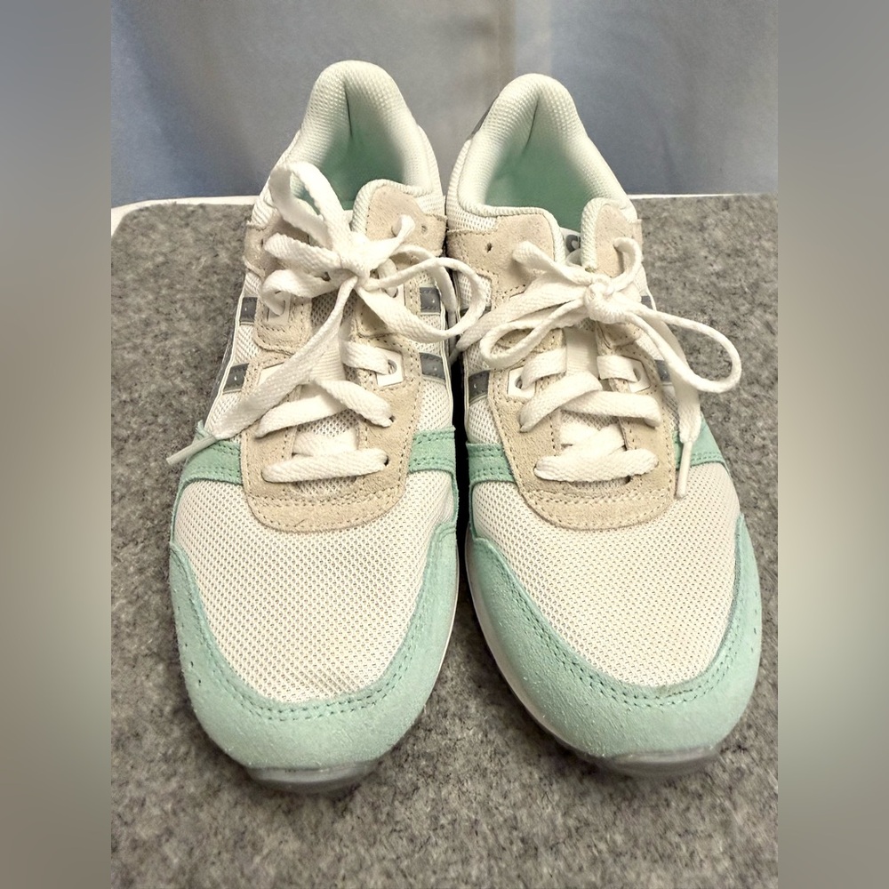 Asics Mint and Cream Women's Sneakers